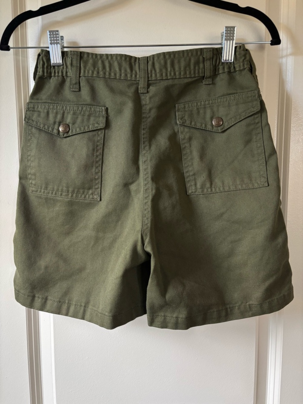 Vintage Boy Scouts of America Shorts • Army Green 28” Waist